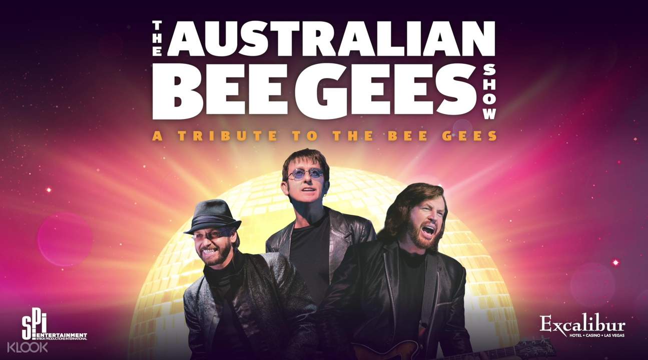 Australian Bee Gees Excalibur Seating Chart