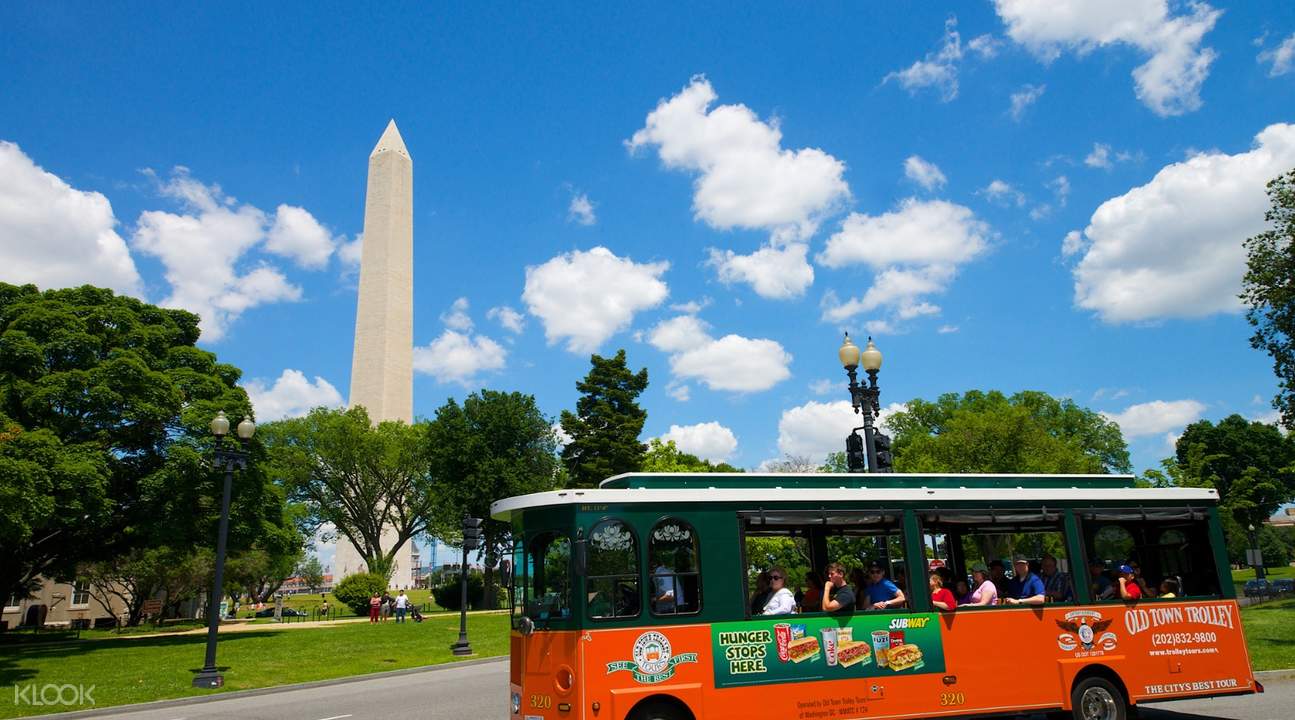 Washington DC Hop On Hop Off Trolley Tour Klook