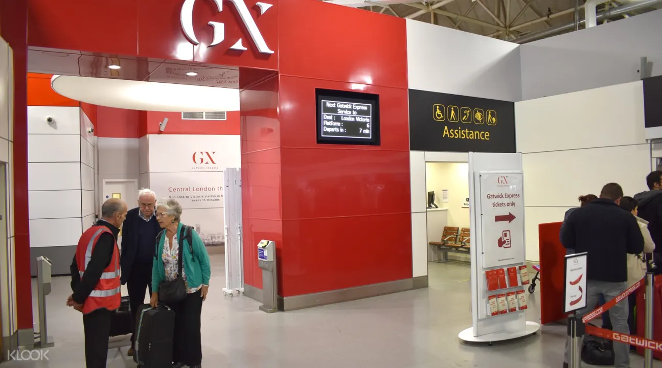 伦敦盖威克 gatwick 机场捷运票 klook客路中国