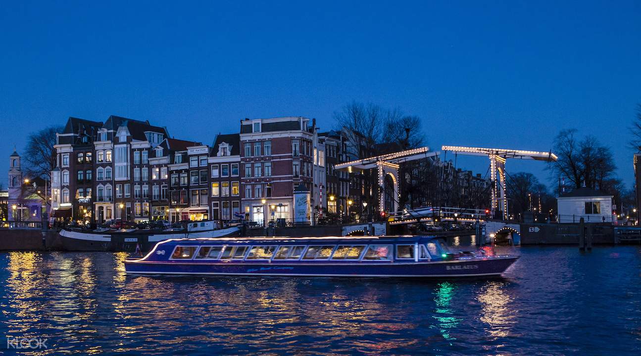 [sale] Evening Canal Cruise Experience In Amsterdam Ticket Kd