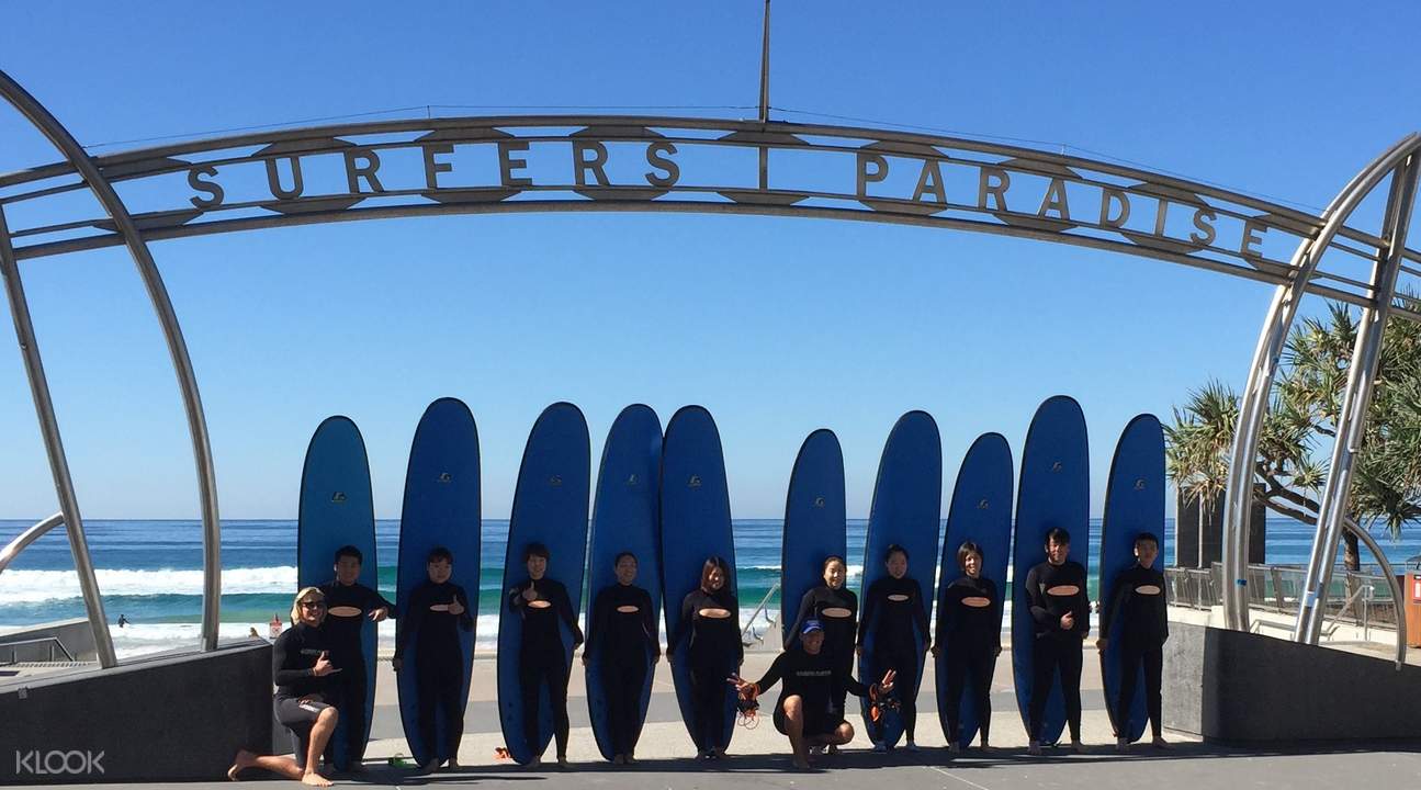 Surfers Paradise, Kirra Point or Broadbeach Surfing Course Gold Coast, Australia