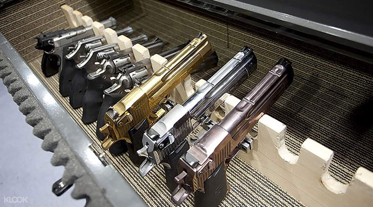 首尔明洞实弹射击体验