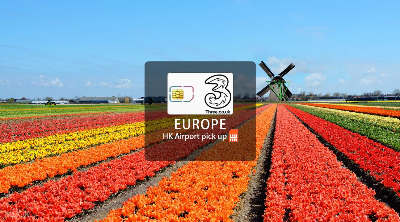 Europe Prepaid SIM Card (Hong Kong Airport Pick Up) - Klook