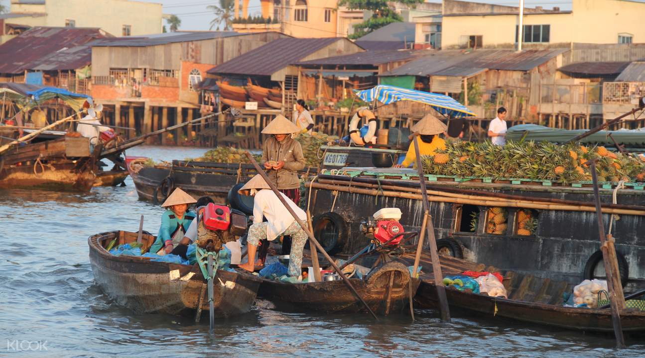 湄公河水上市場