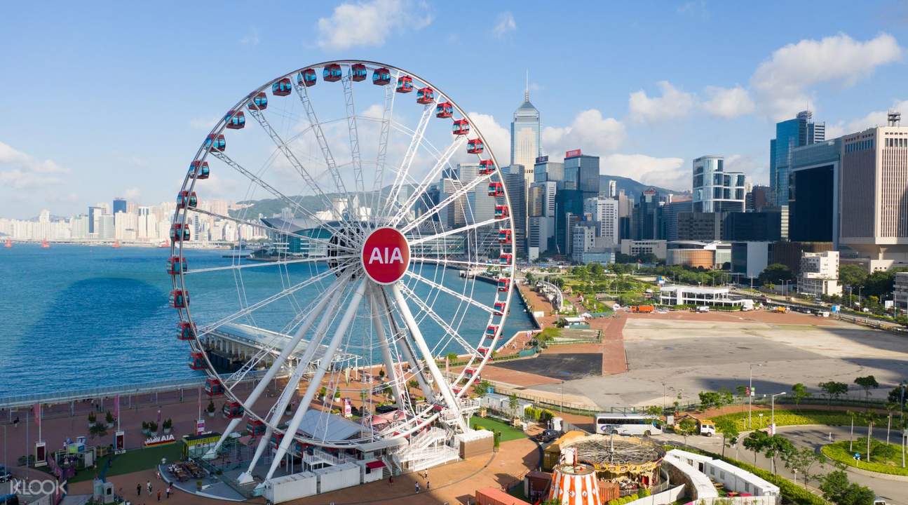 peak tram observation wheel