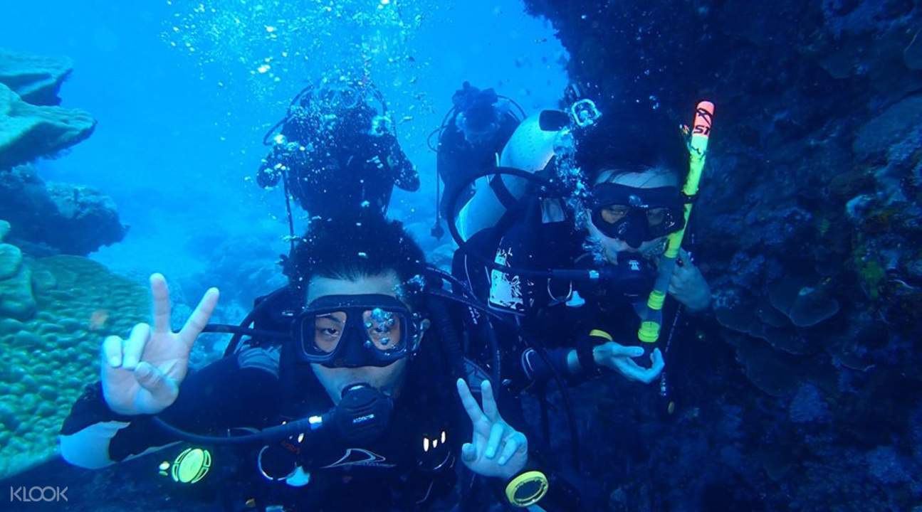 綠島潛水推薦、珊瑚礁、潛水費用、活動預約方式、綠島交通 Green Island Scuba Diving Taiwan