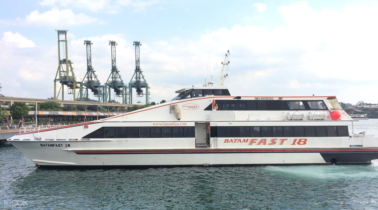 Batam Fast Ferry Tickets Tanah Merah Terminal Klook Singapore