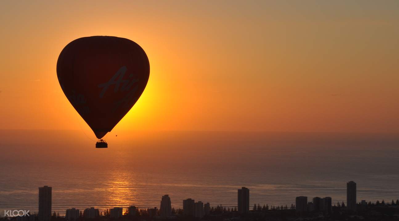 Sale Gold Coast Hot Air Balloon Ride Ticket Kd 