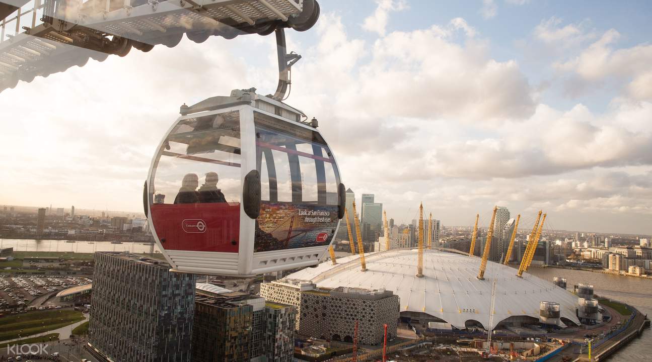 Emirates Air Line Cable Car Ticket or Discovery Experience Klook UK