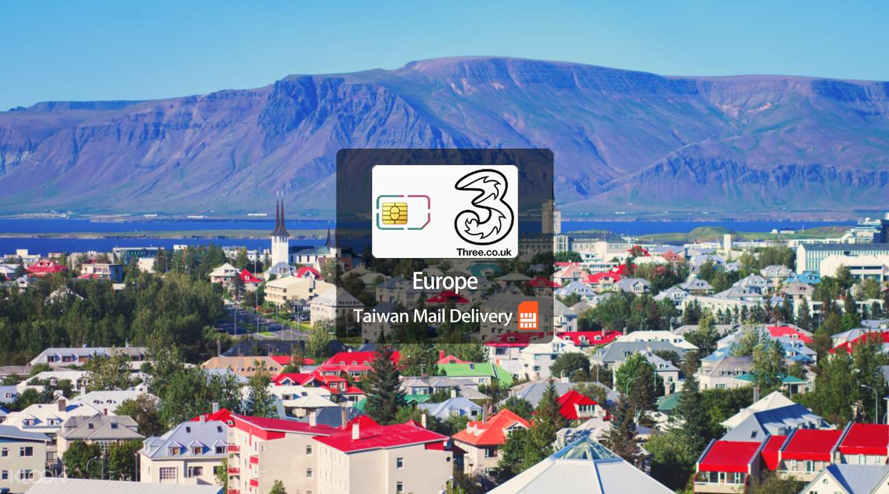 Europe Prepaid SIM Card (Taiwan Home Delivery) - Klook