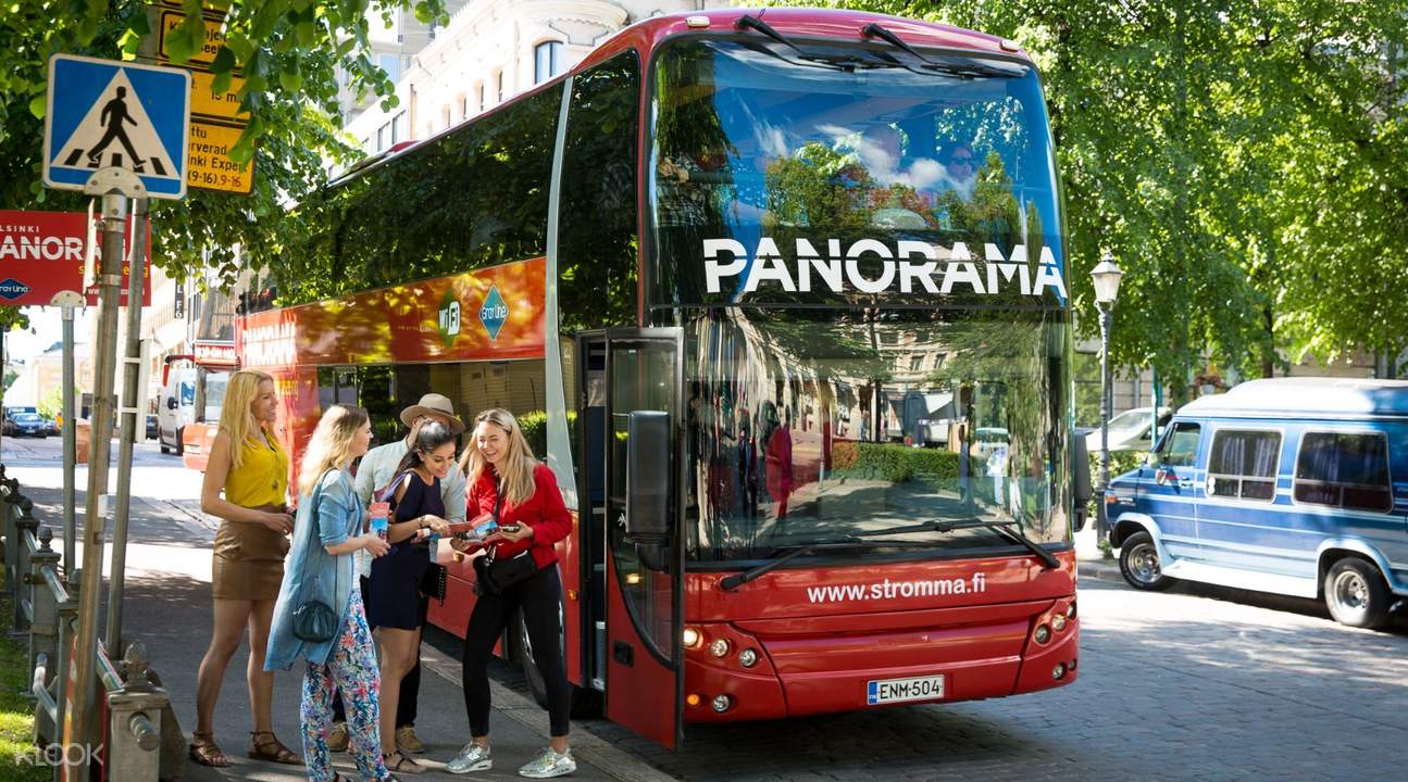 helsinki panorama bus tour