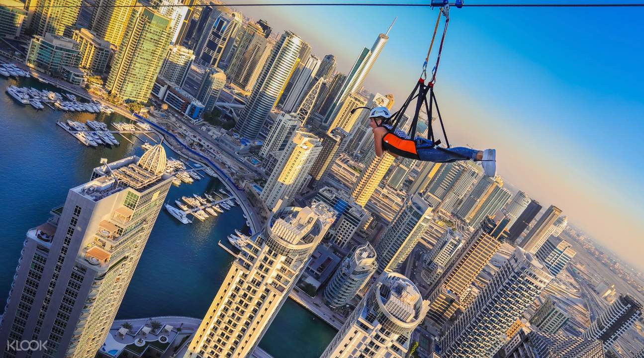 Zipline Experience in Dubai by XLine, UAE