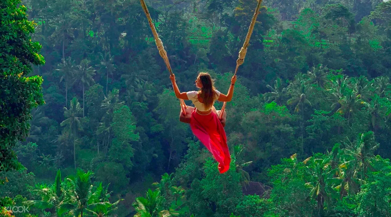 Ayung River Rafting Adventure and Bali Swing Ride