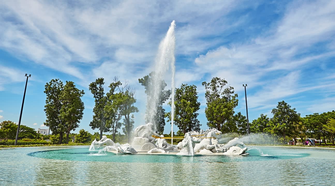 Chimei Museum - fountain