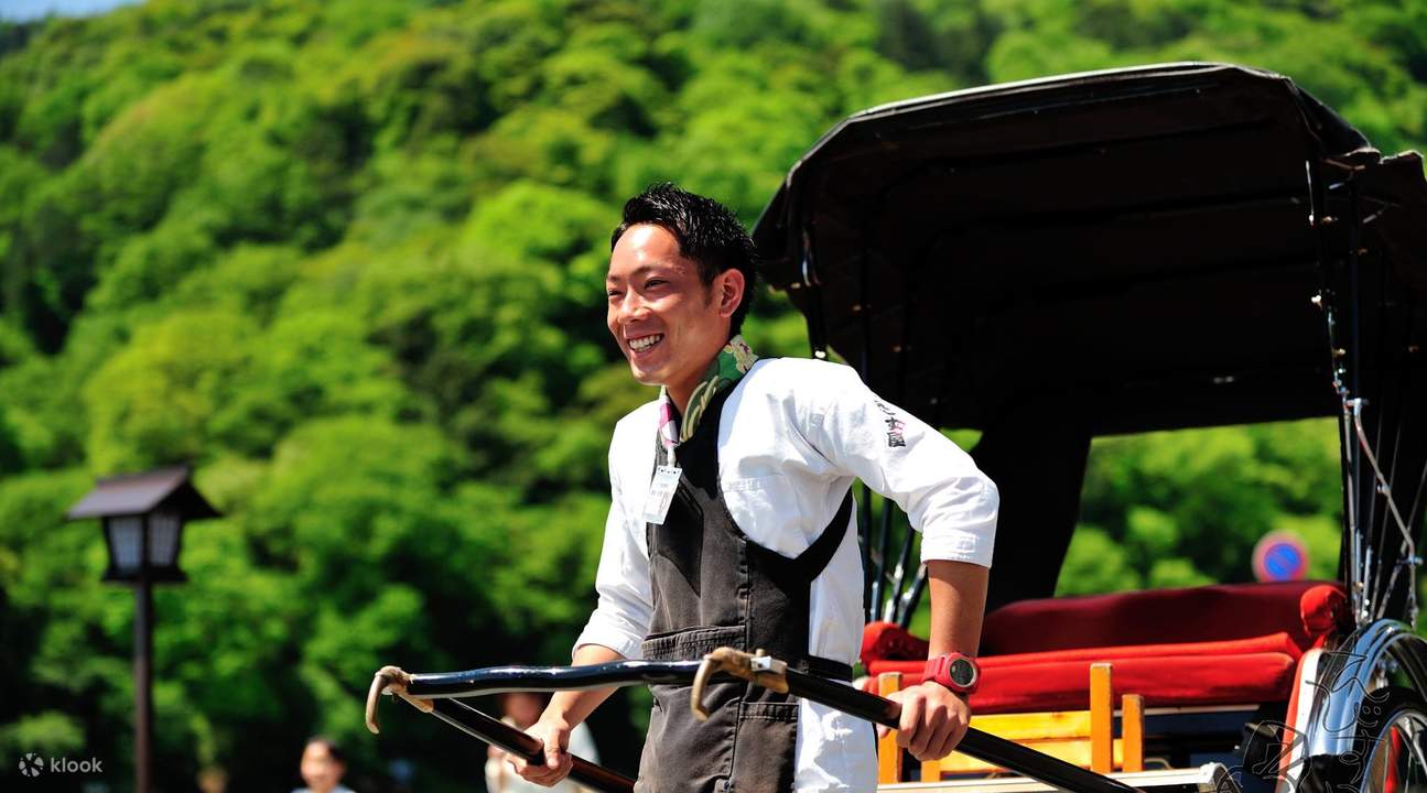 Arashiyama rickshaw driver
