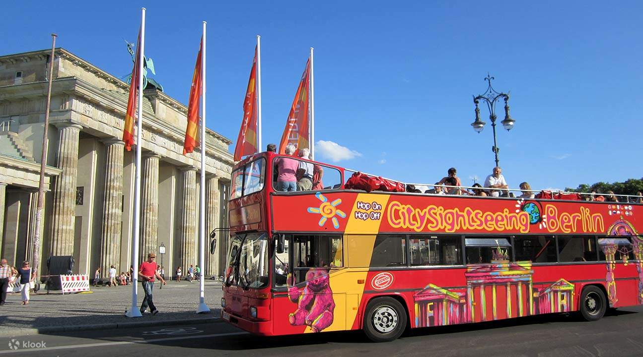 Sightseeing bus in Berlin