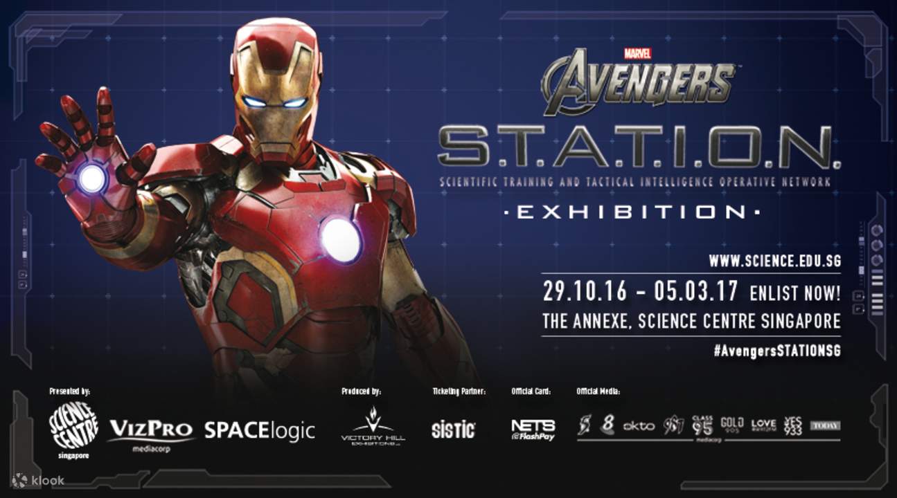 Marvel Avengers Exhibition Tickets - Klook Indonesia