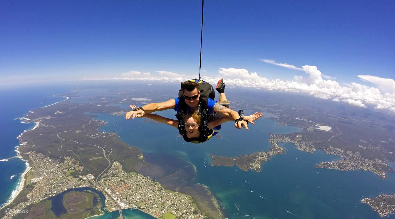 Prix des sauts en parachute à Sydney