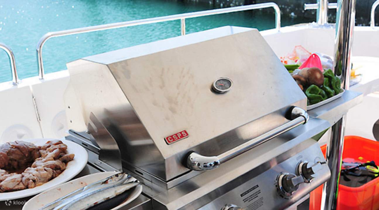 Crucero o fiesta en yate de lujo.