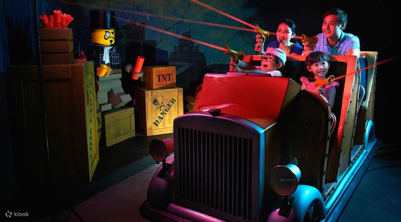the Lost Kingdom ride in LEGOLAND® Malaysia
