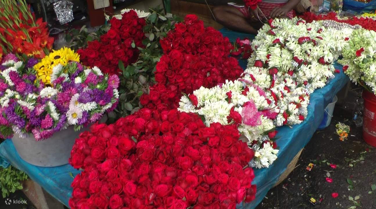 Mallick Ghat Flower Market Morning Walk Tour 클룩 KLOOK 한국