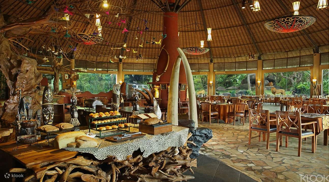 restaurante Bali Safari Marine Park