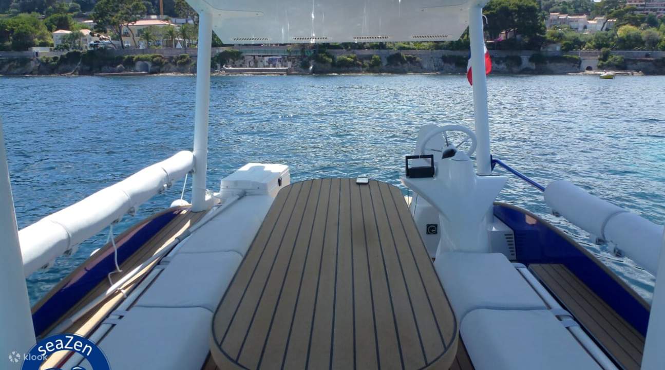 Private French Riviera Solar Powered Boat Cruise from Nice Klook