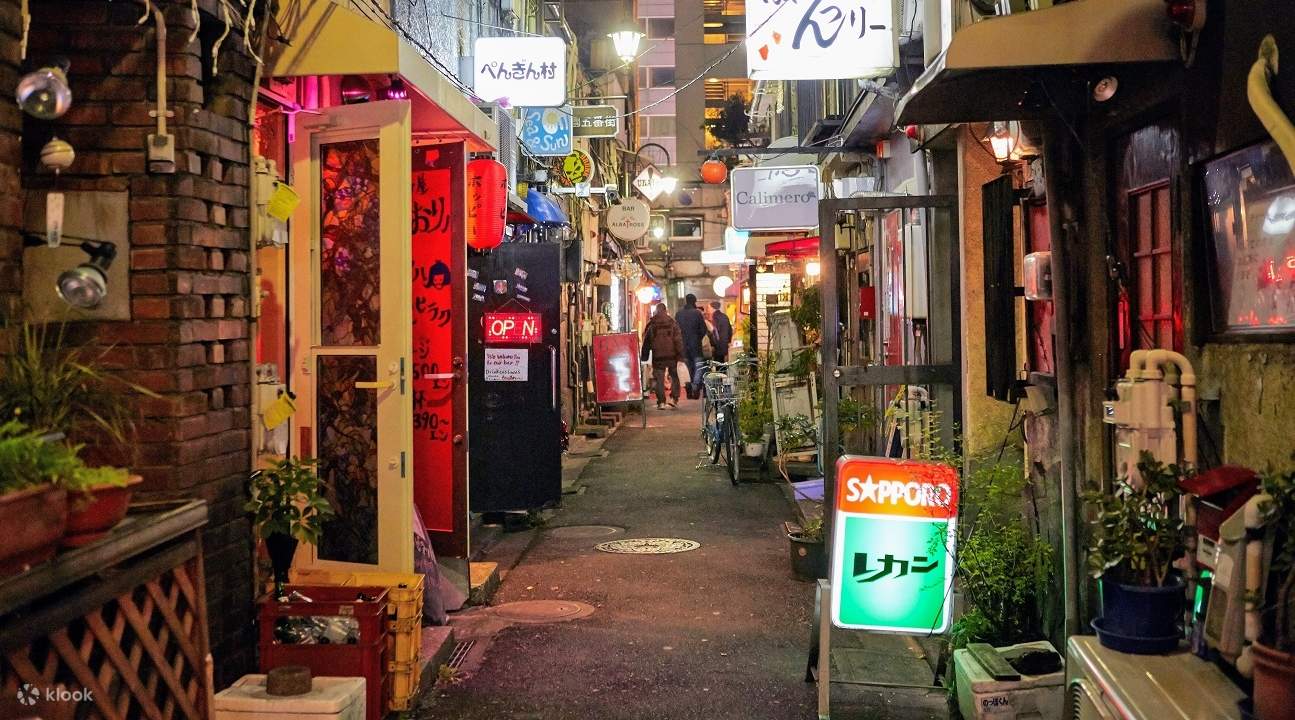tokyo night walking tour