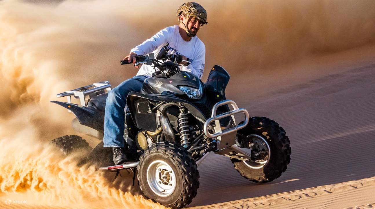 Quad Bike man