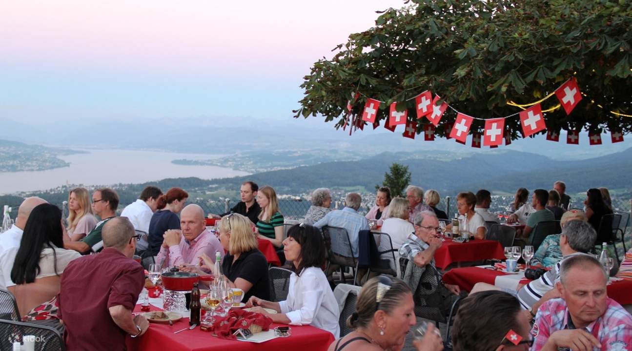 Zürich Sunset Tour With Cheese Fondue Dinner in Switzerland Klook