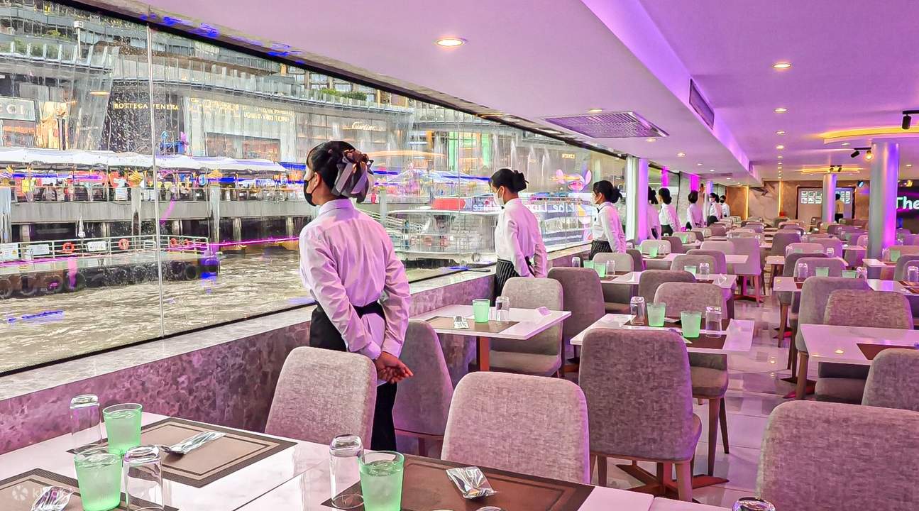 曼谷奢華白色饗宴遊船