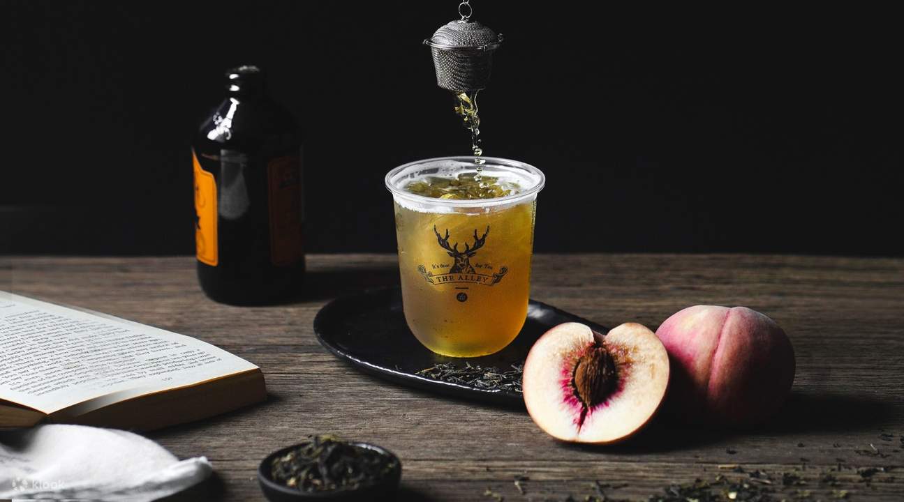 ชาพีชอู่หลงร้าน The Alley ที่สยามเซ็นเตอร์และเซ็นทรัลเวิลด์