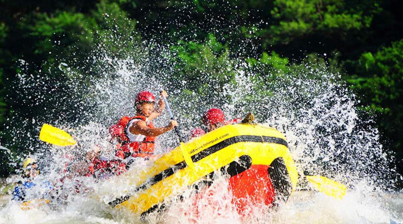 Rafting sul fiume Trisuli
