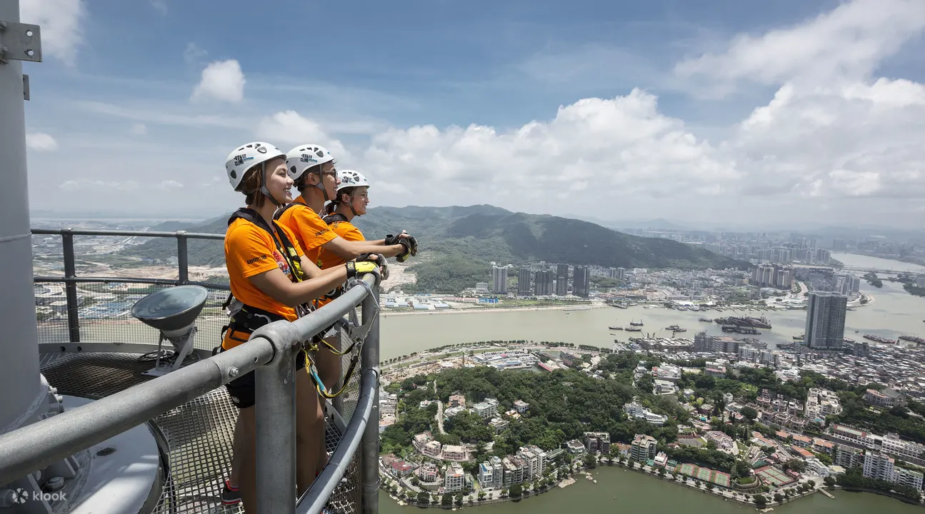 澳门旅游塔百步登天