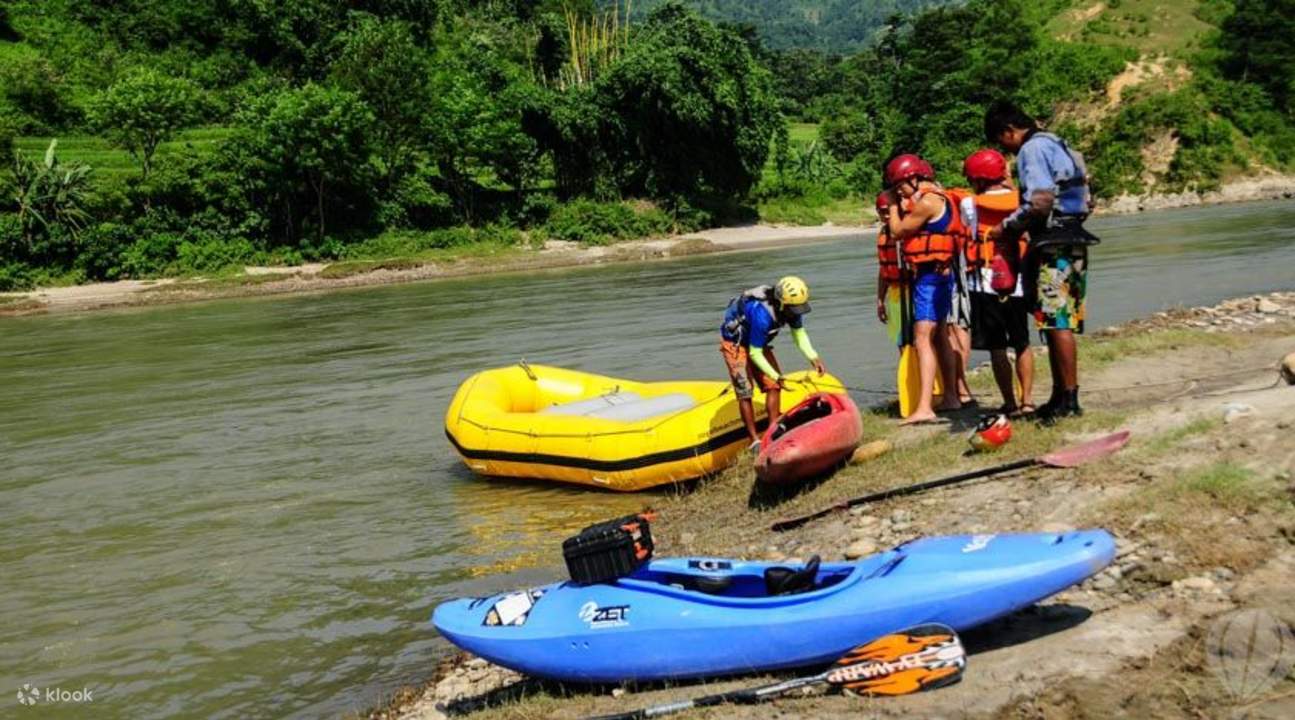 Rafting sul fiume Trisuli