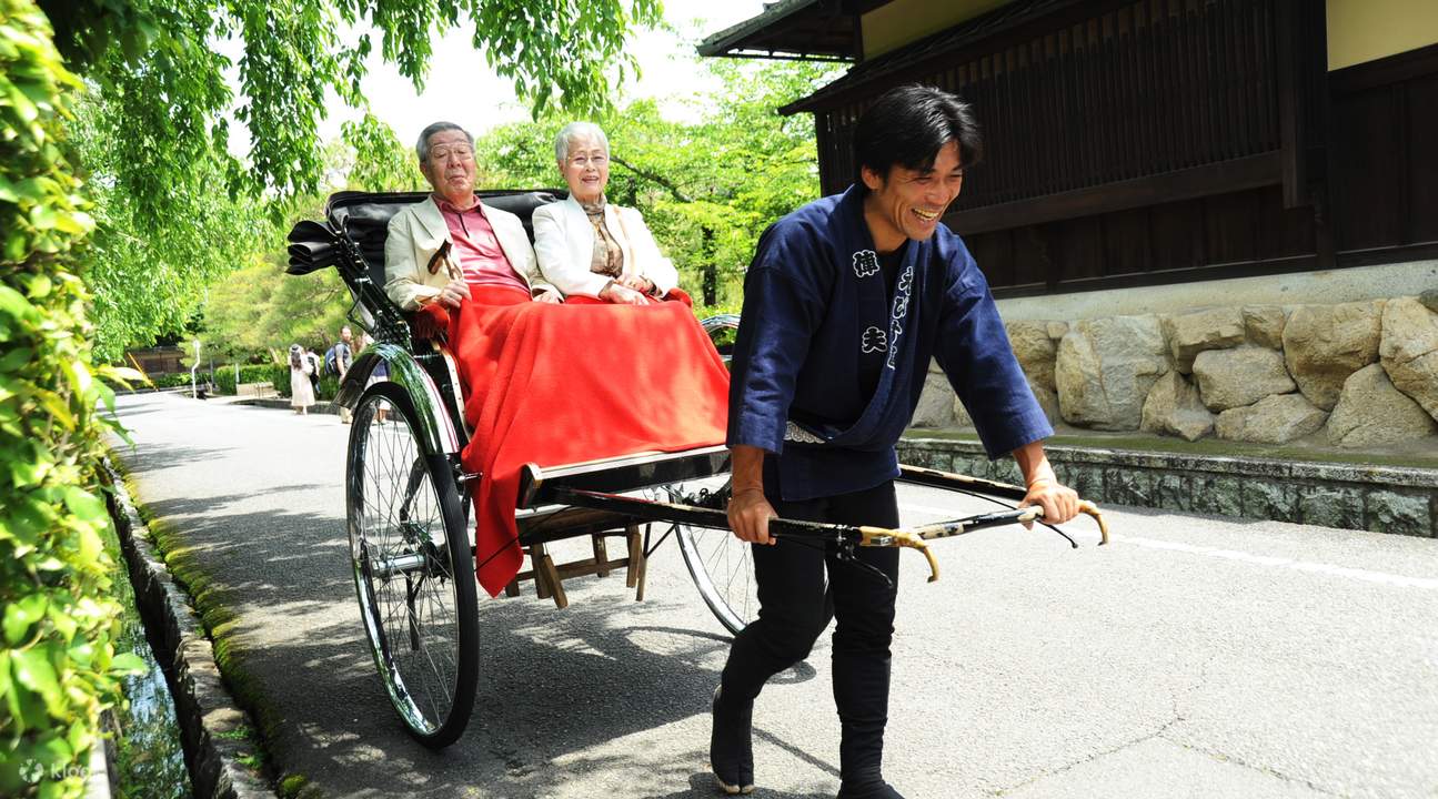 Tour de pousse-pousse à Kyoto