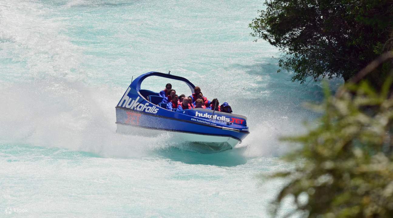 Huka Falls Jet Boat Ride in Taupo Klook 日本