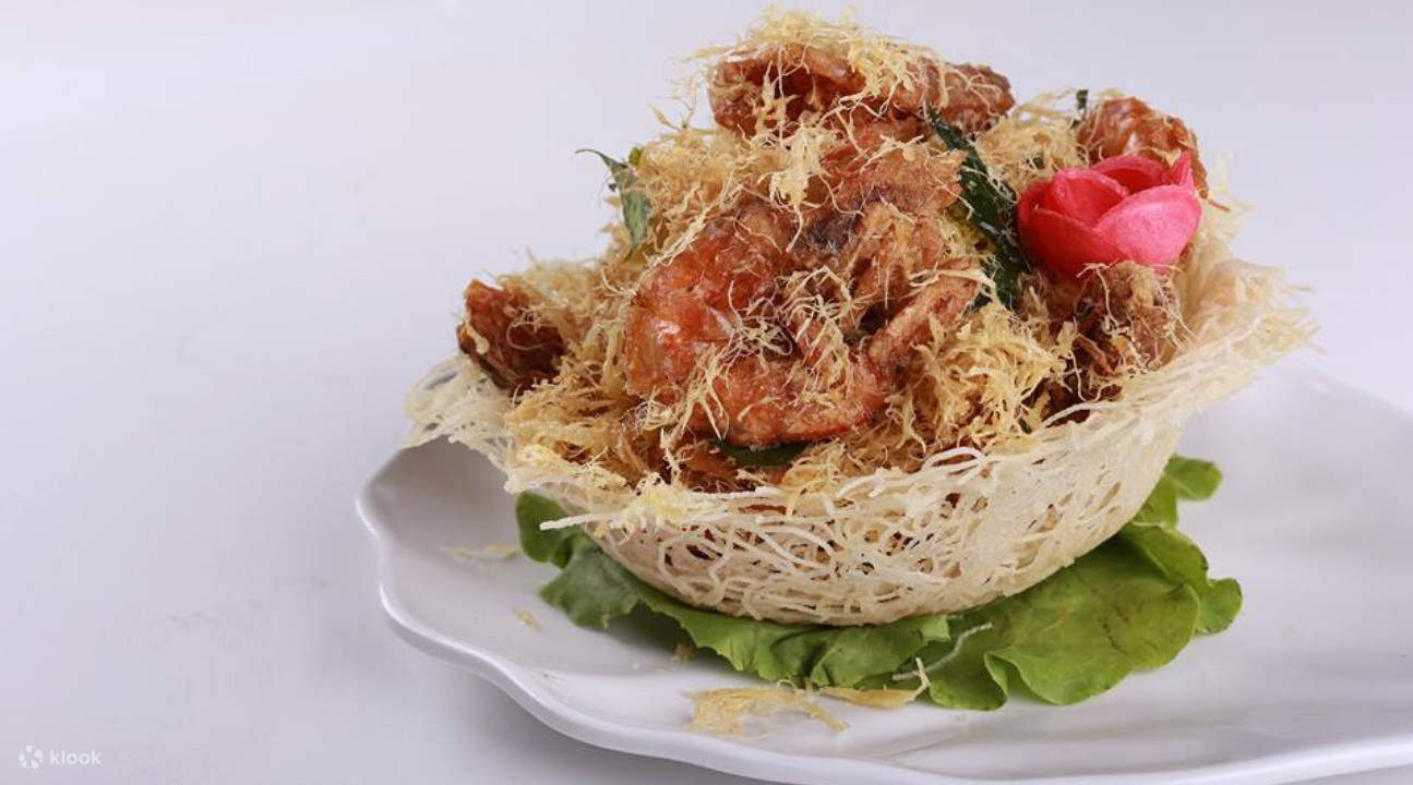 Butter Prawn Egg Floss