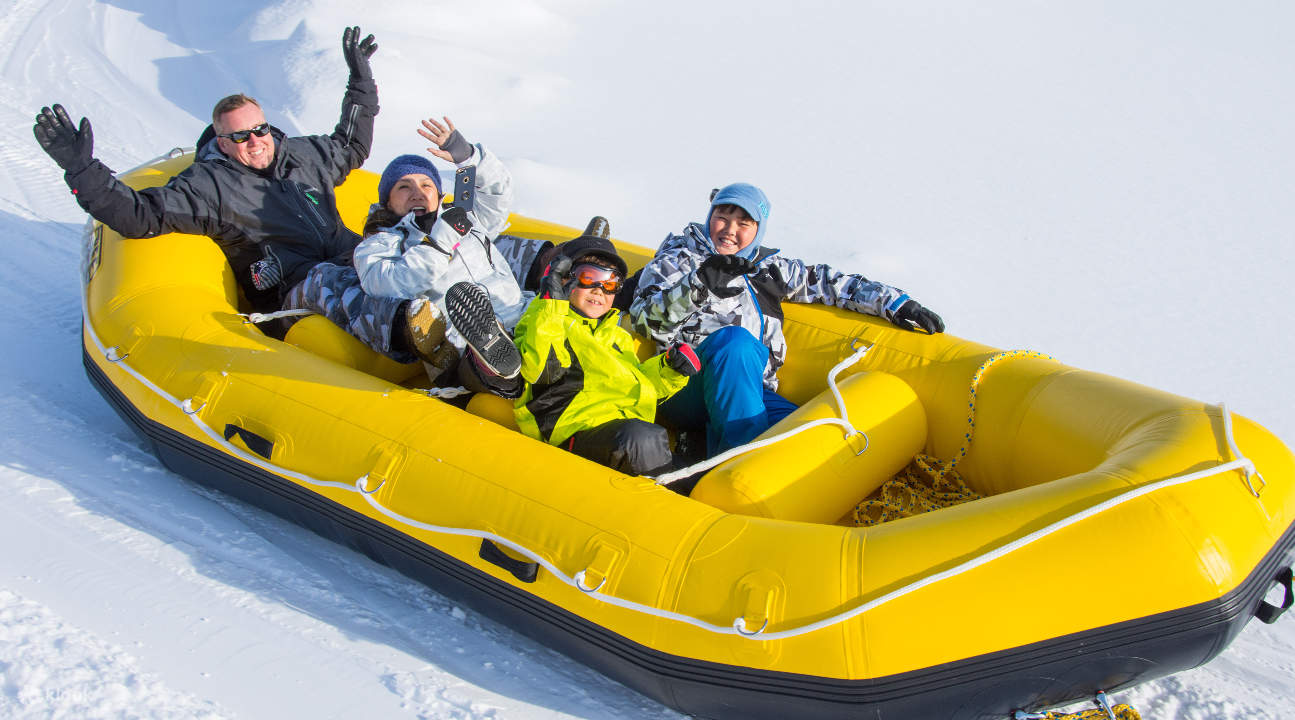 Snowmobile Riding and Snow Rafting Experience in Sapporo Klook India