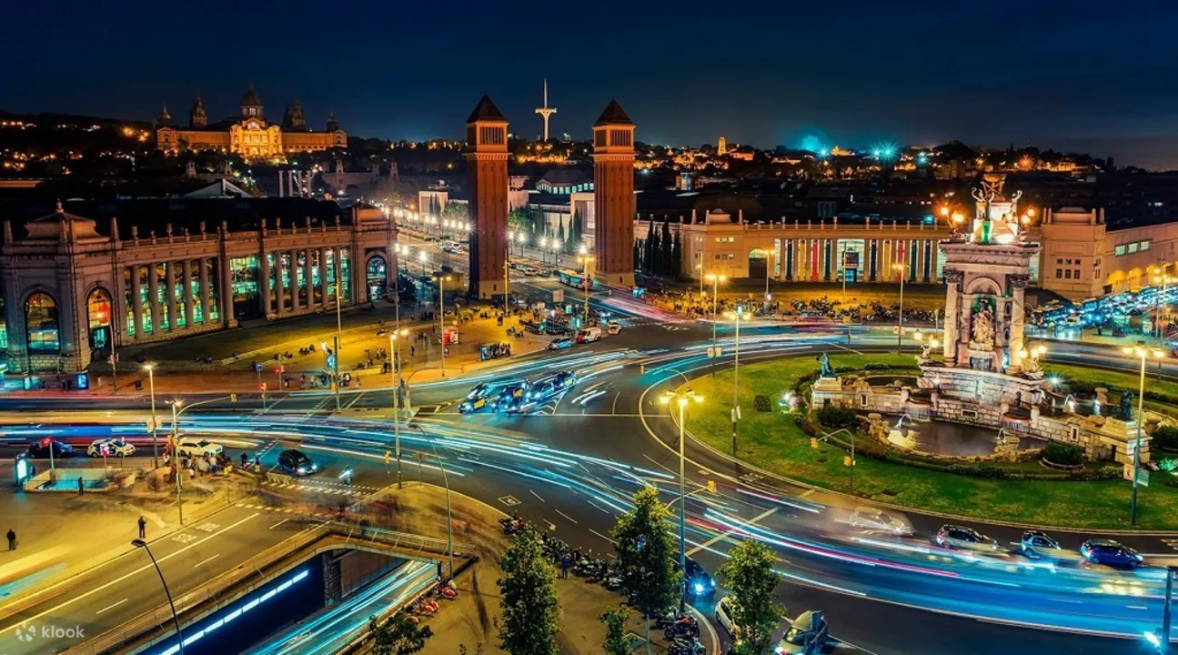 Barcelona Magic Fountain Show Modernism Evening Bus Tour Klook客路