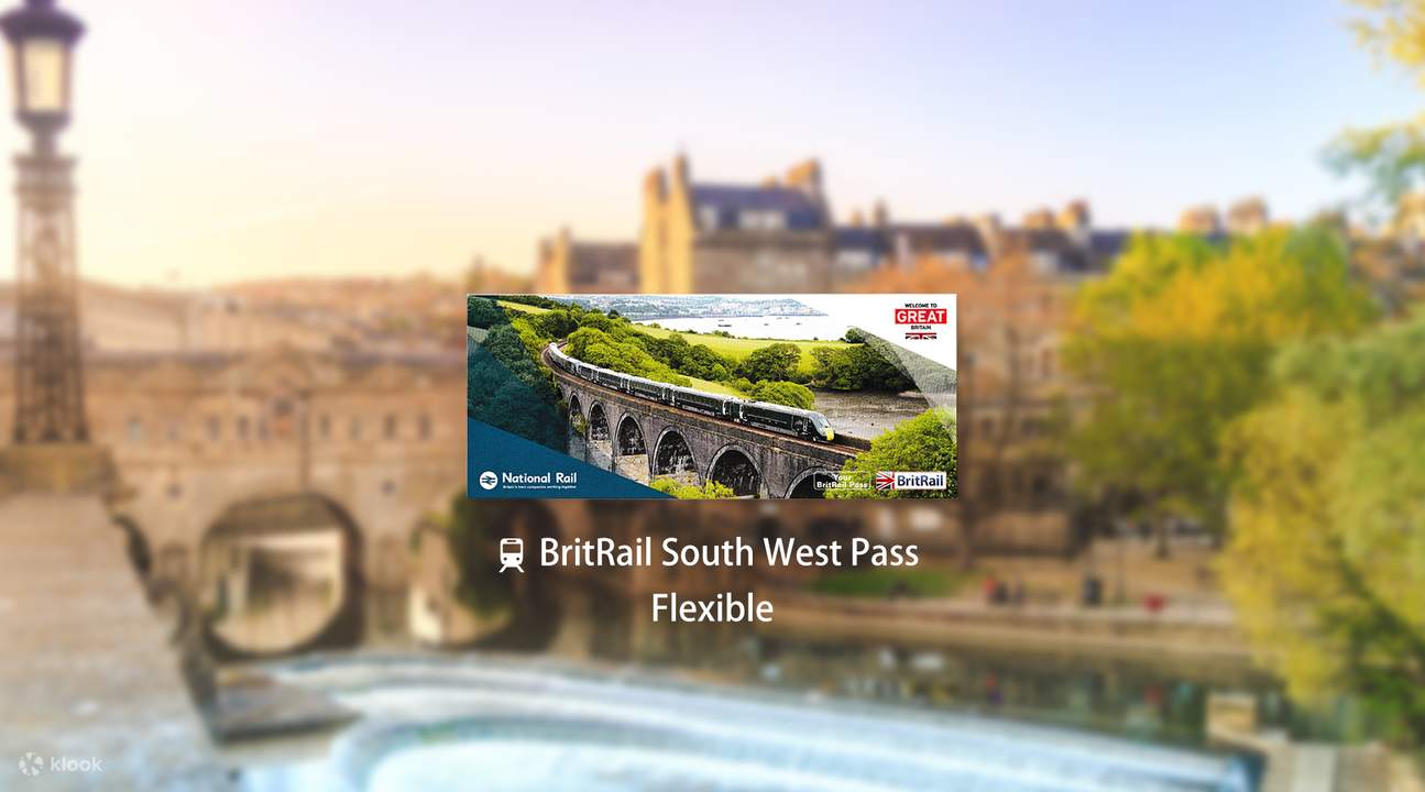 บัตรโดยสาร BritRail South West Pass (แบบยืดหยุ่น)