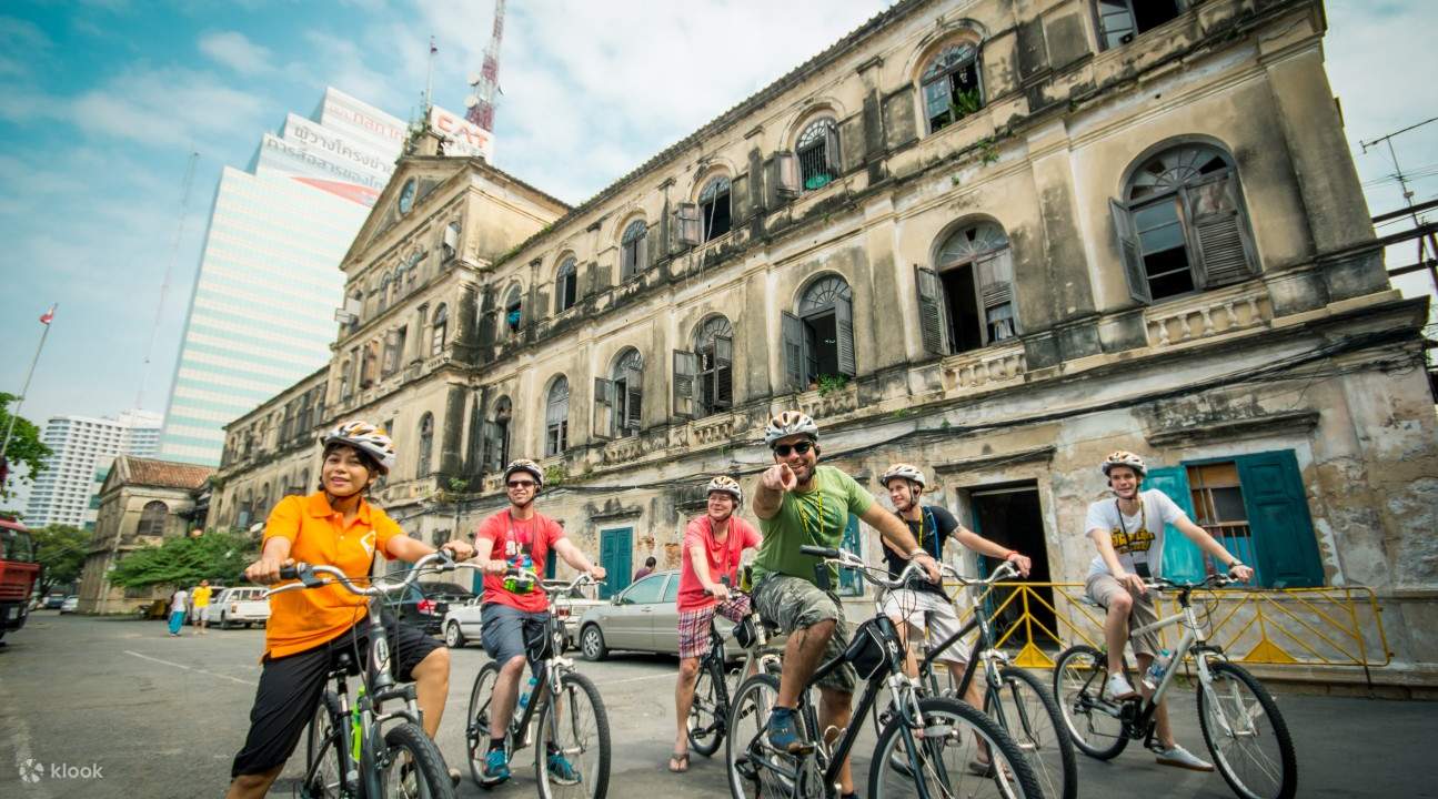 Visite guidée à vélo sur le thème de la culture à Bangkok, Thaïlande