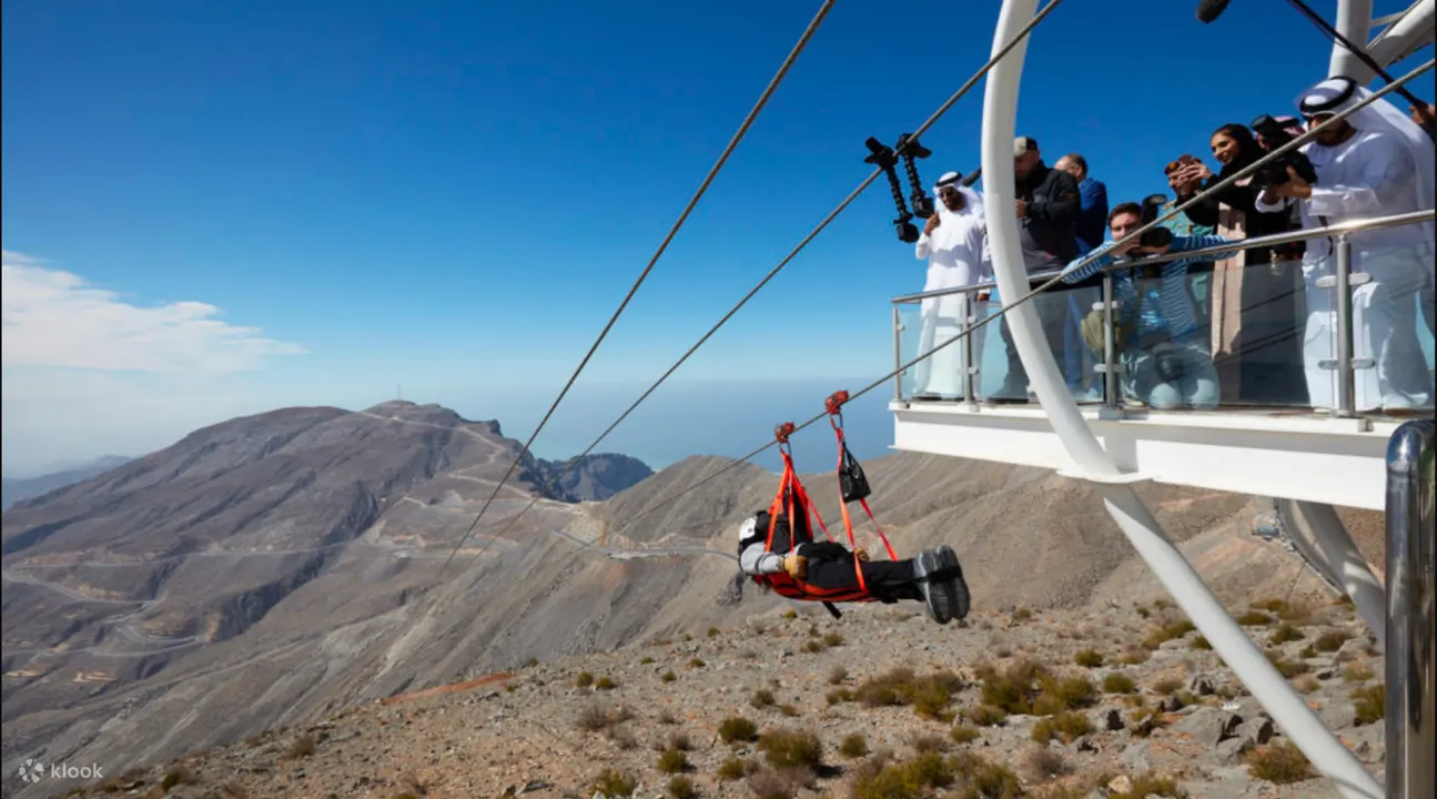 Ras Al Khaimah Zipline Adventure Dubai United Arab Emirates Klook
