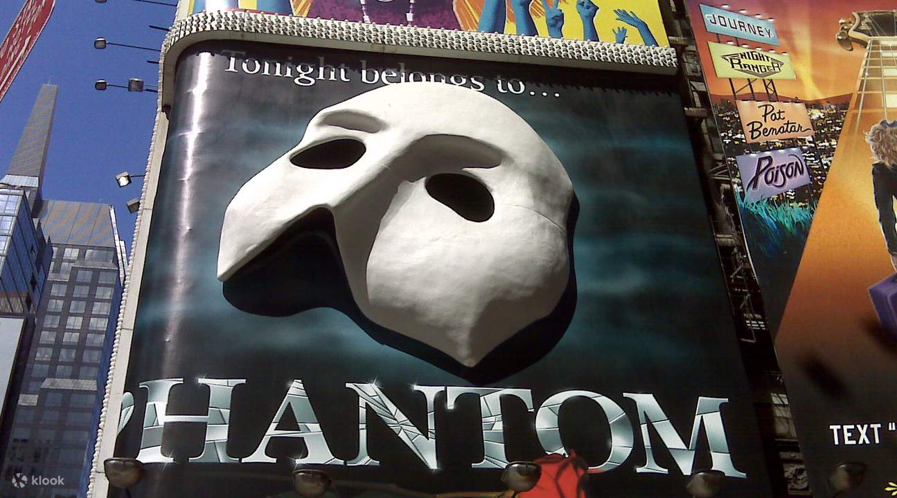 The Phantom of the Opera Broadway Show Ticket, New York, USA (Orchestra Seat Area) Klook