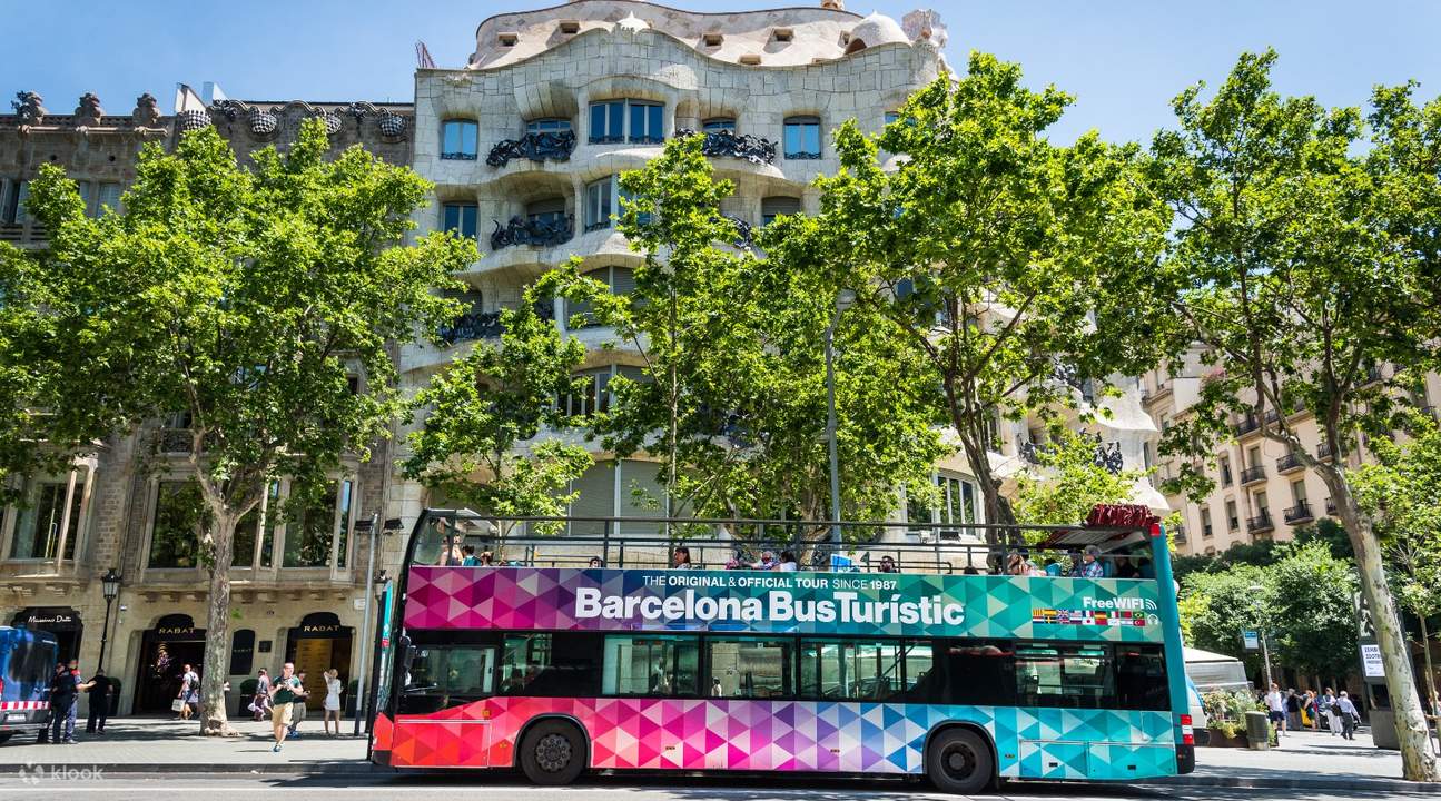 Official Barcelona Sightseeing HopOn HopOff Bus Klook