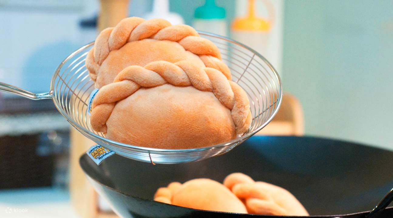 Cute Curry Puff Plush Cushions, Pouches, and Keychains in Singapore Klook