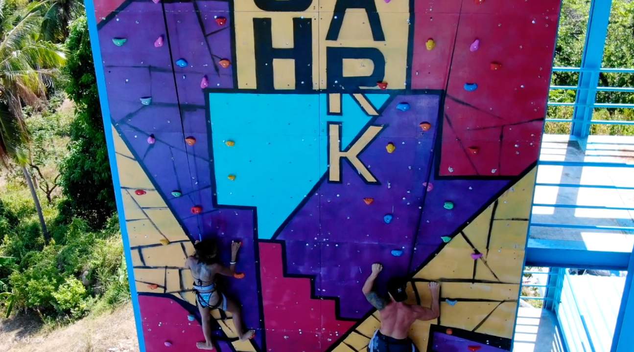 climbing wall in high park samui koh samui