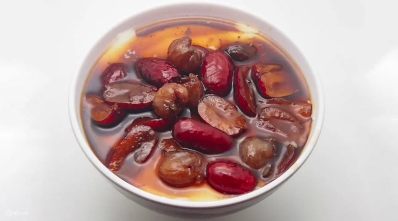 桂圆红枣豆腐花