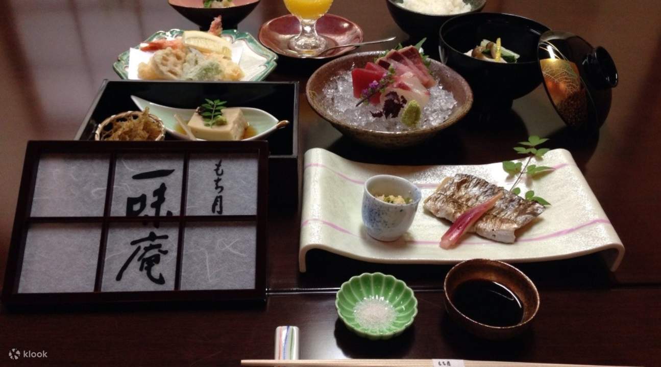 Kaiseki at Mochizuki Ichimian in Sakai