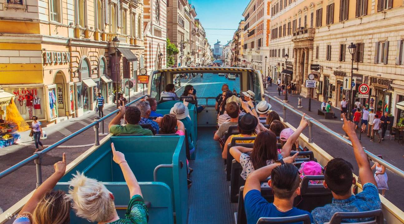 Big Bus HopOn HopOff Tour (OpenTop) in Rome, Italy Klook
